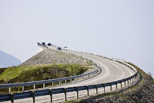 Автомобильная дорога в Норвегии